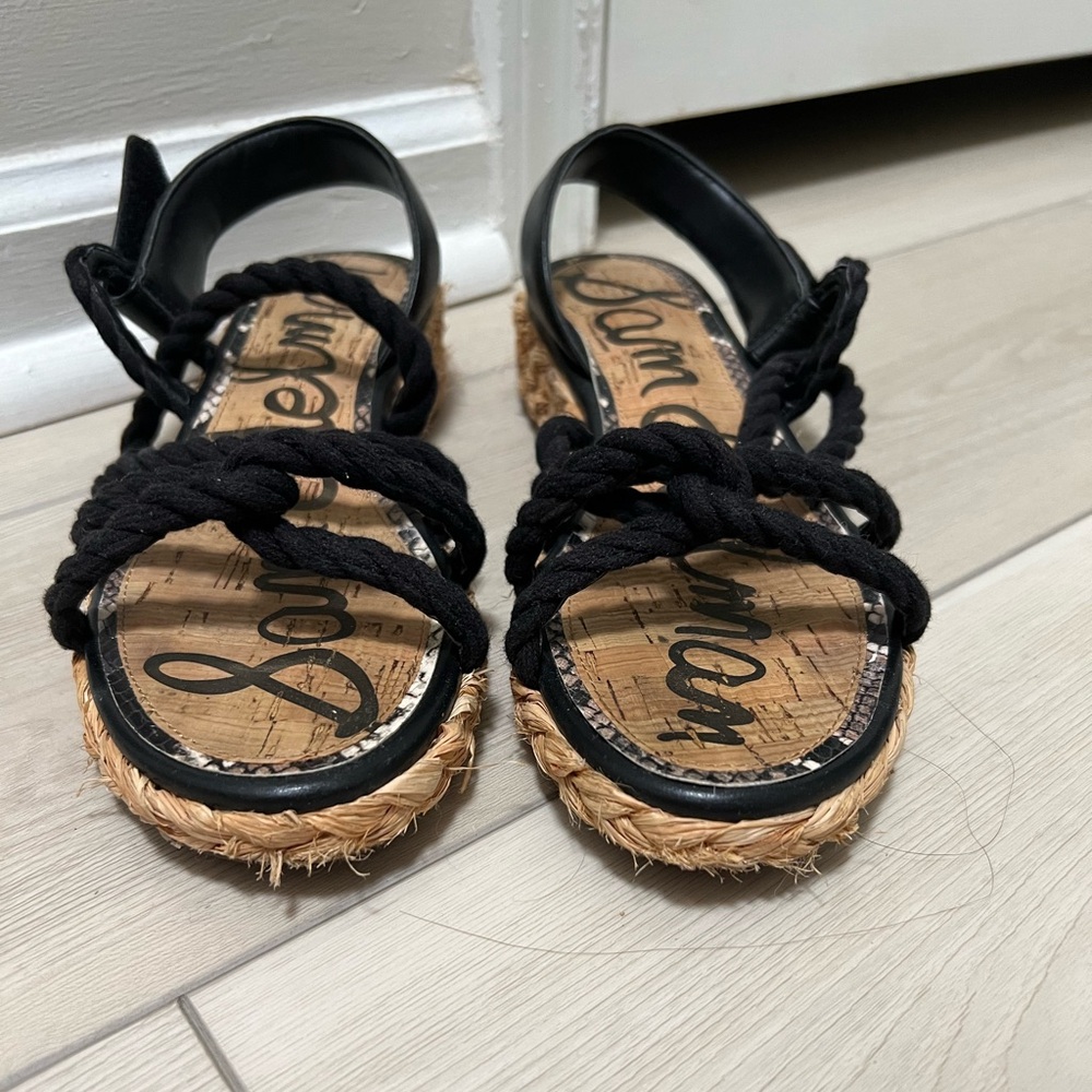 Sam Edelman Size 7.5 Rope Sandals - Picture 2 of 12